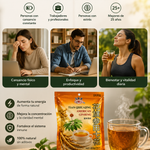 TÉ DE GINSENG ⚡ Extracto Ancestral que te da Energía y Vitalidad